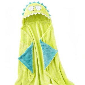 Dragon Dinosaur Hooded Throw Blanket NEW